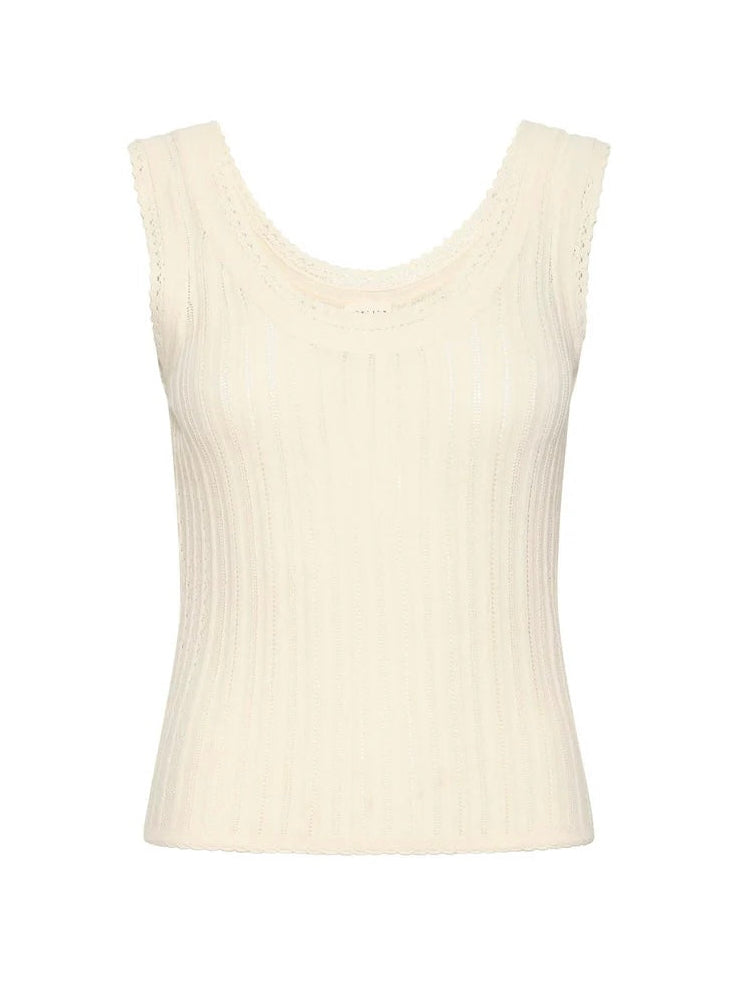 Atelier Reve Irfantine Vest Top-Birch