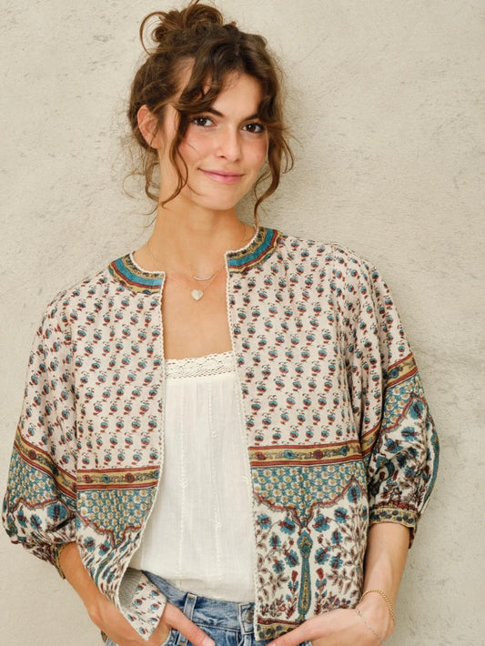 M.A.B.E Devi Print Jacket