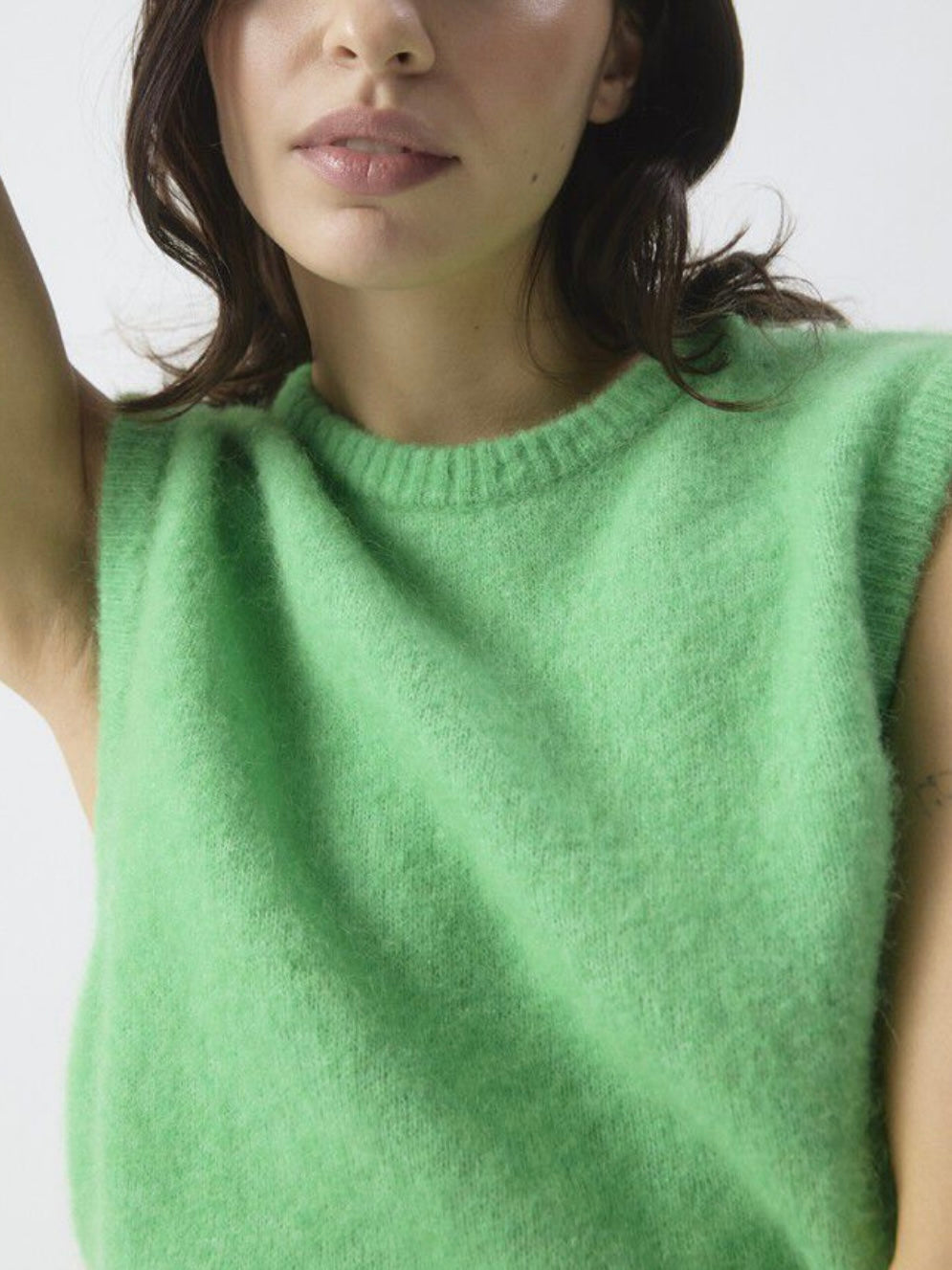 American Vintage Vitow Sleeveless Jumper- Garden Melange