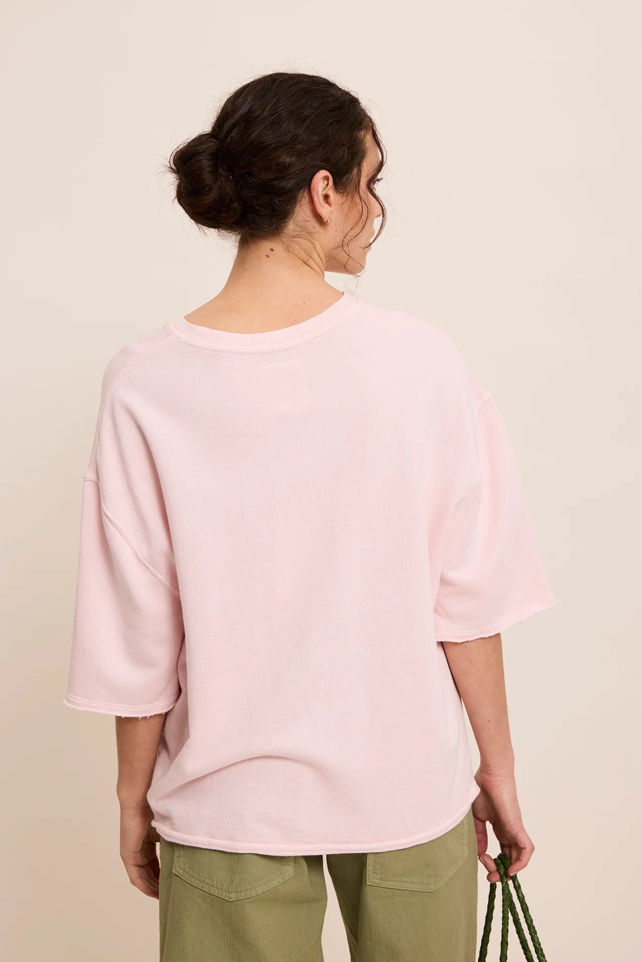 FIVE Love Sweatshirt-Baby Pink