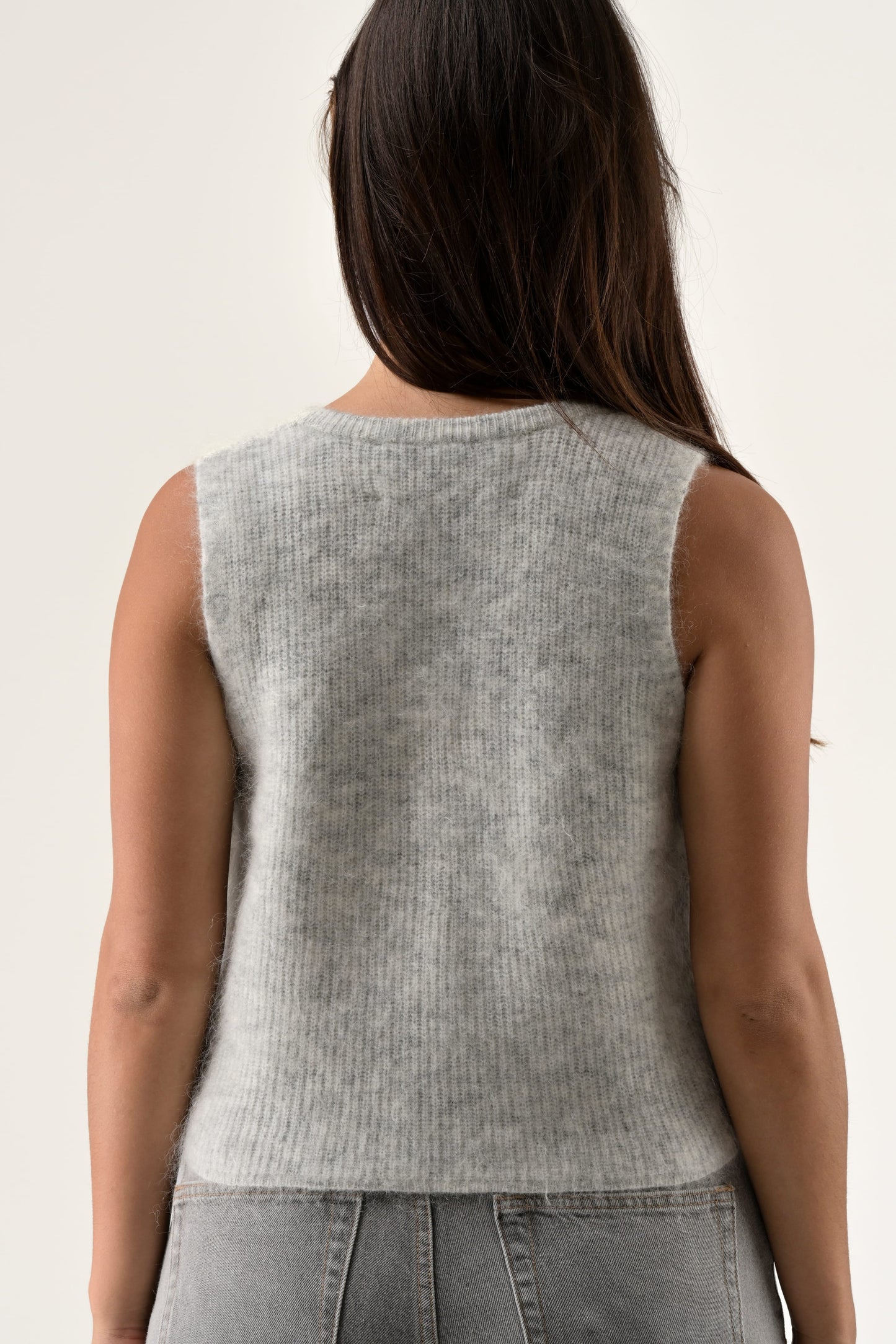 Orfeo Oriane Gilet Grey