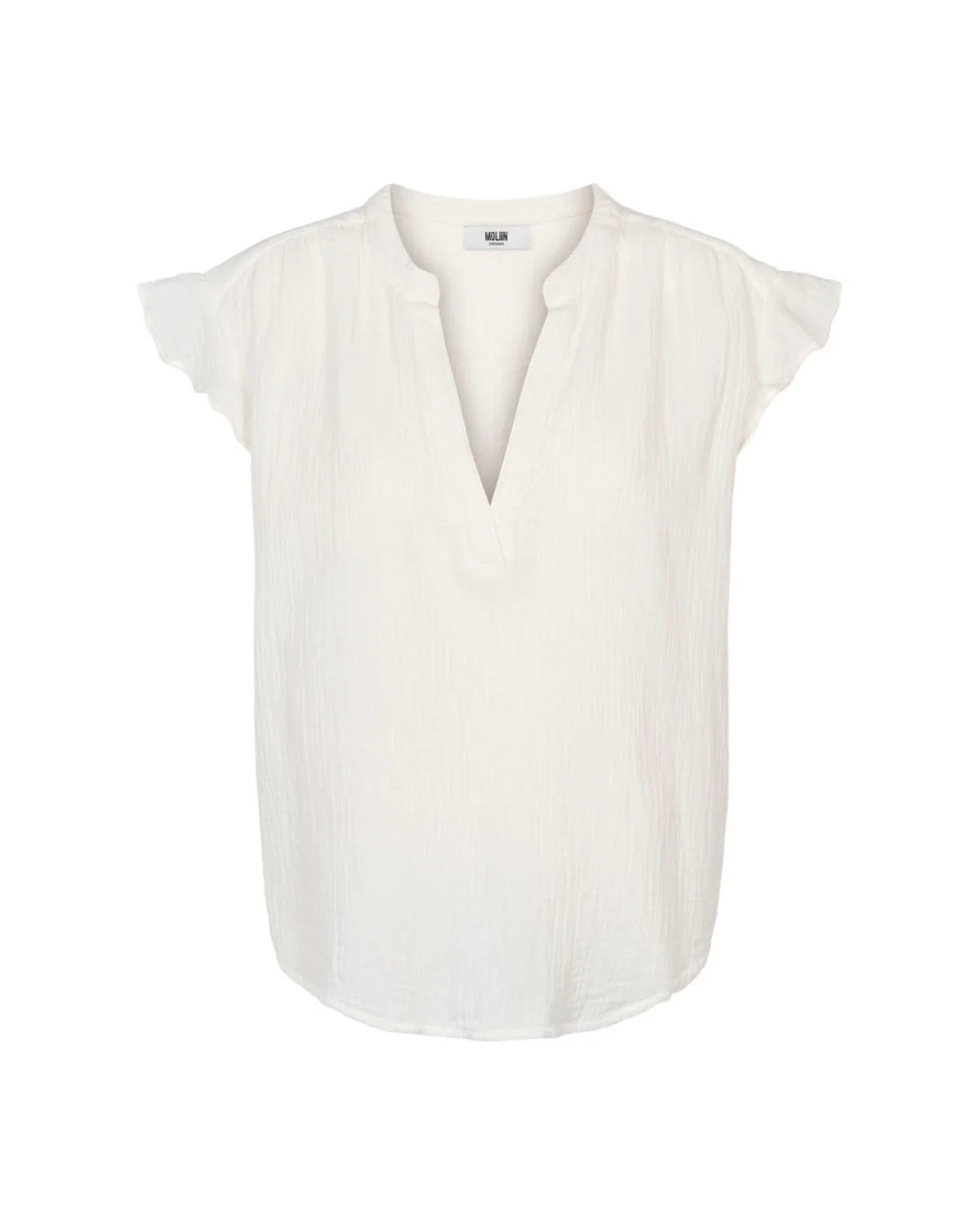 Moliin Andrianna White Shirt