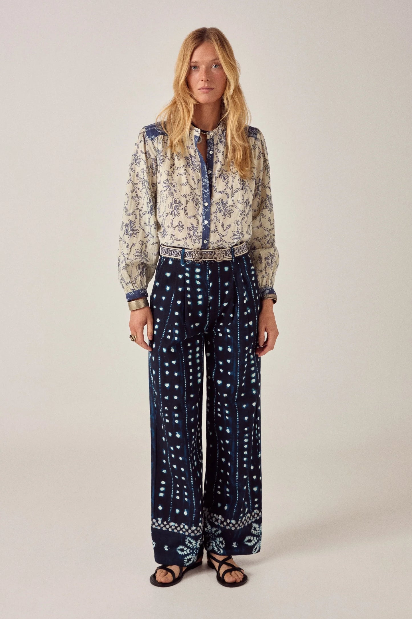 Maison Hotel Camila Cleo Blouse-White Fuji