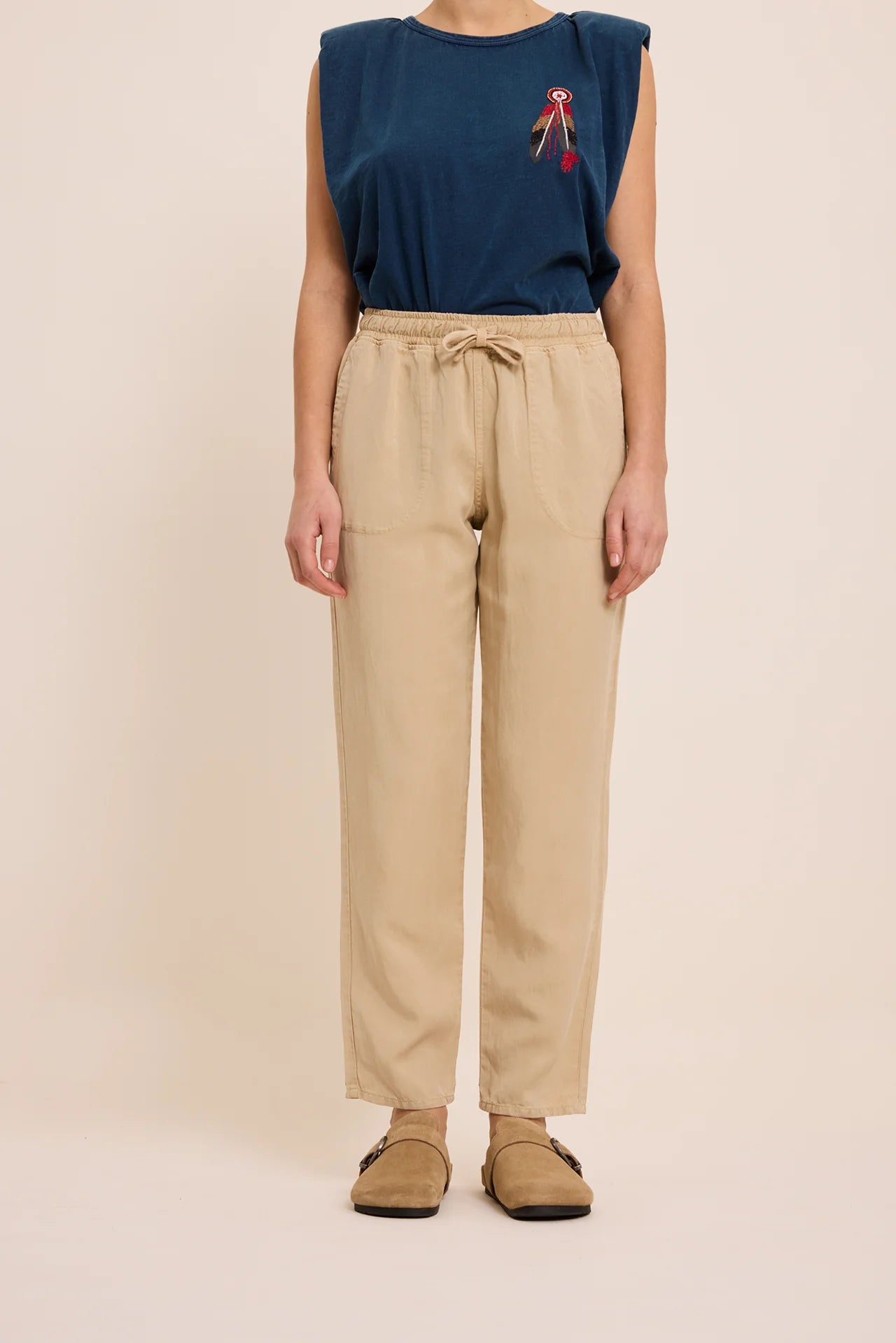 Five Noah Paper Bag Pants-Cookie