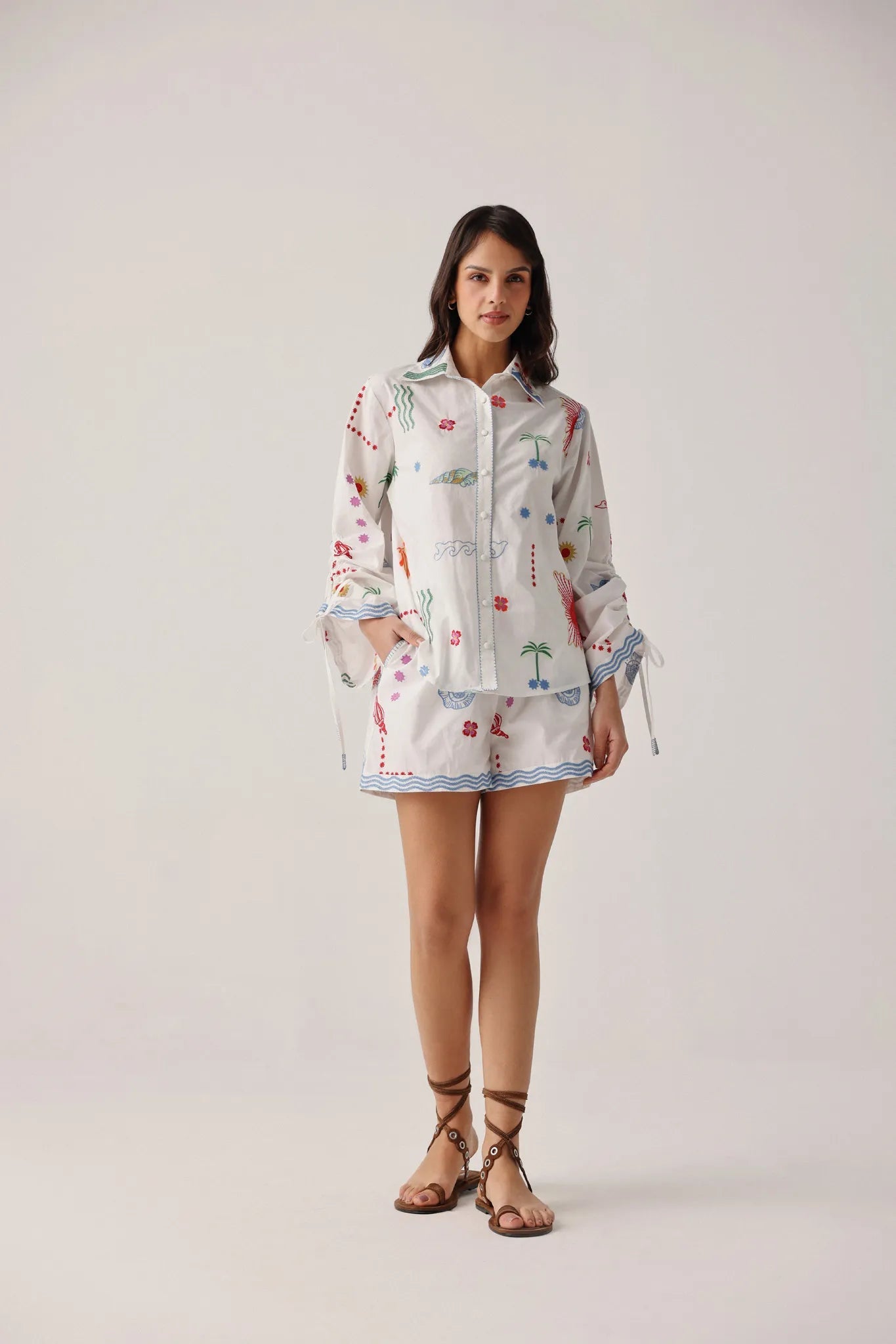 NOIB Thais Shirt-Ecru