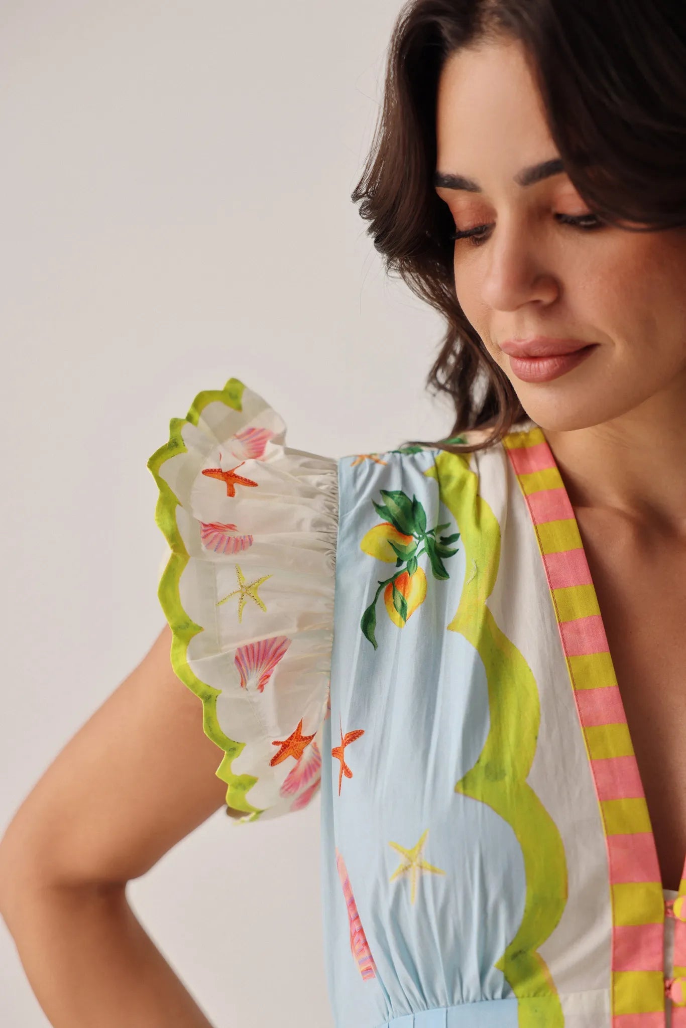 NOIB Estella Maxi-Dress Summer Zest