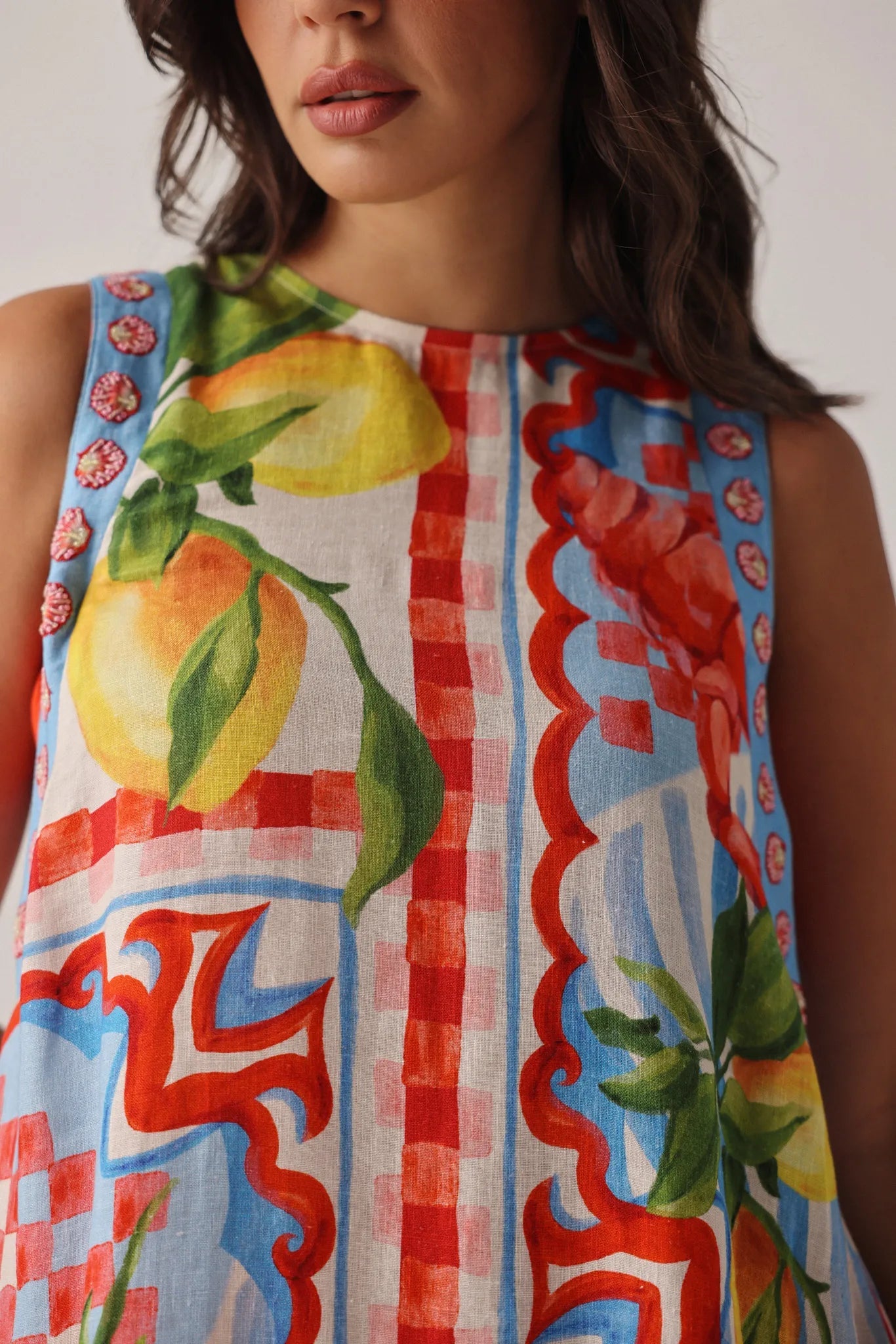 NOIB Harper Mini Dress- Summer Zest