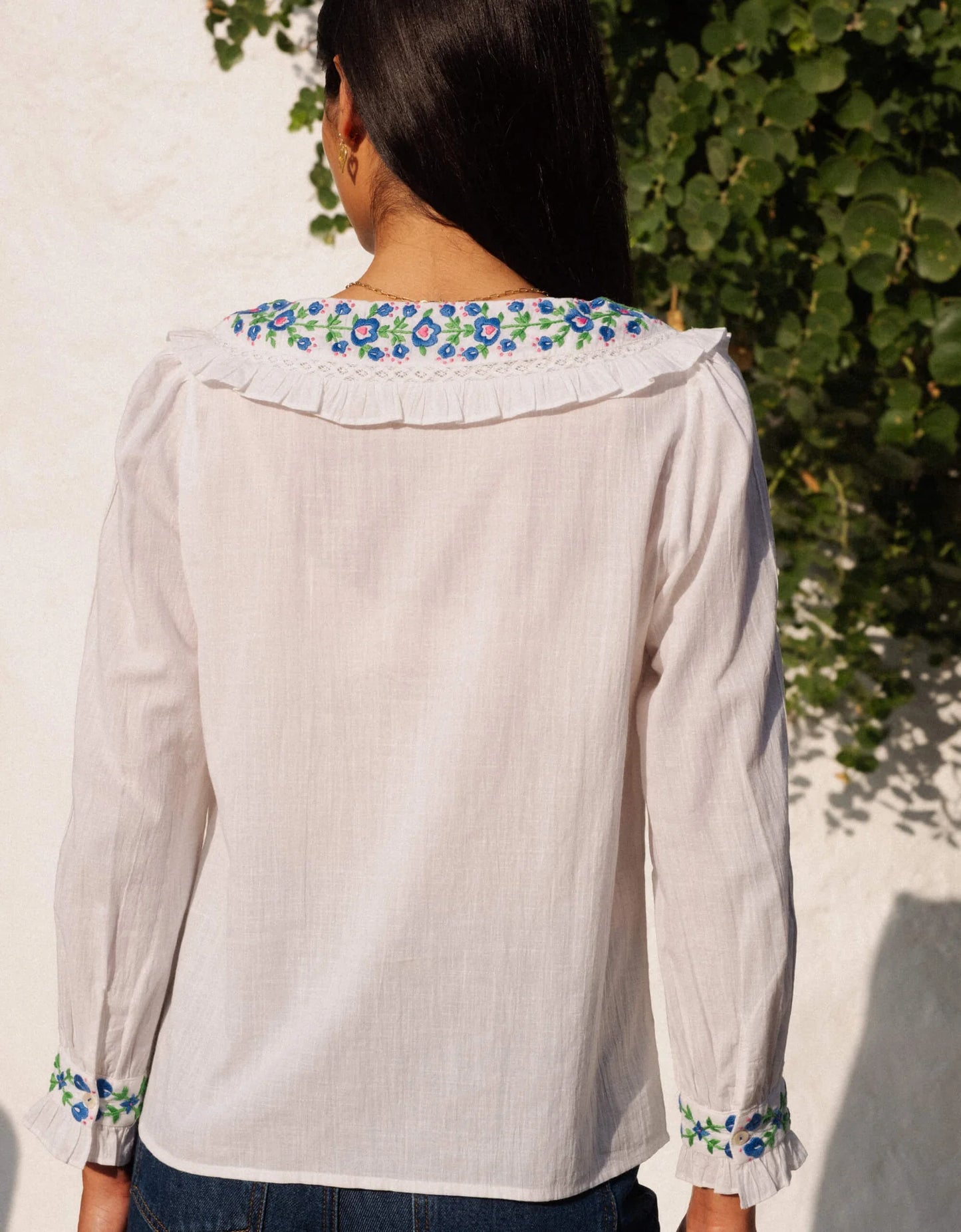 Pink City Prints Provençal Perfume Ava Blouse