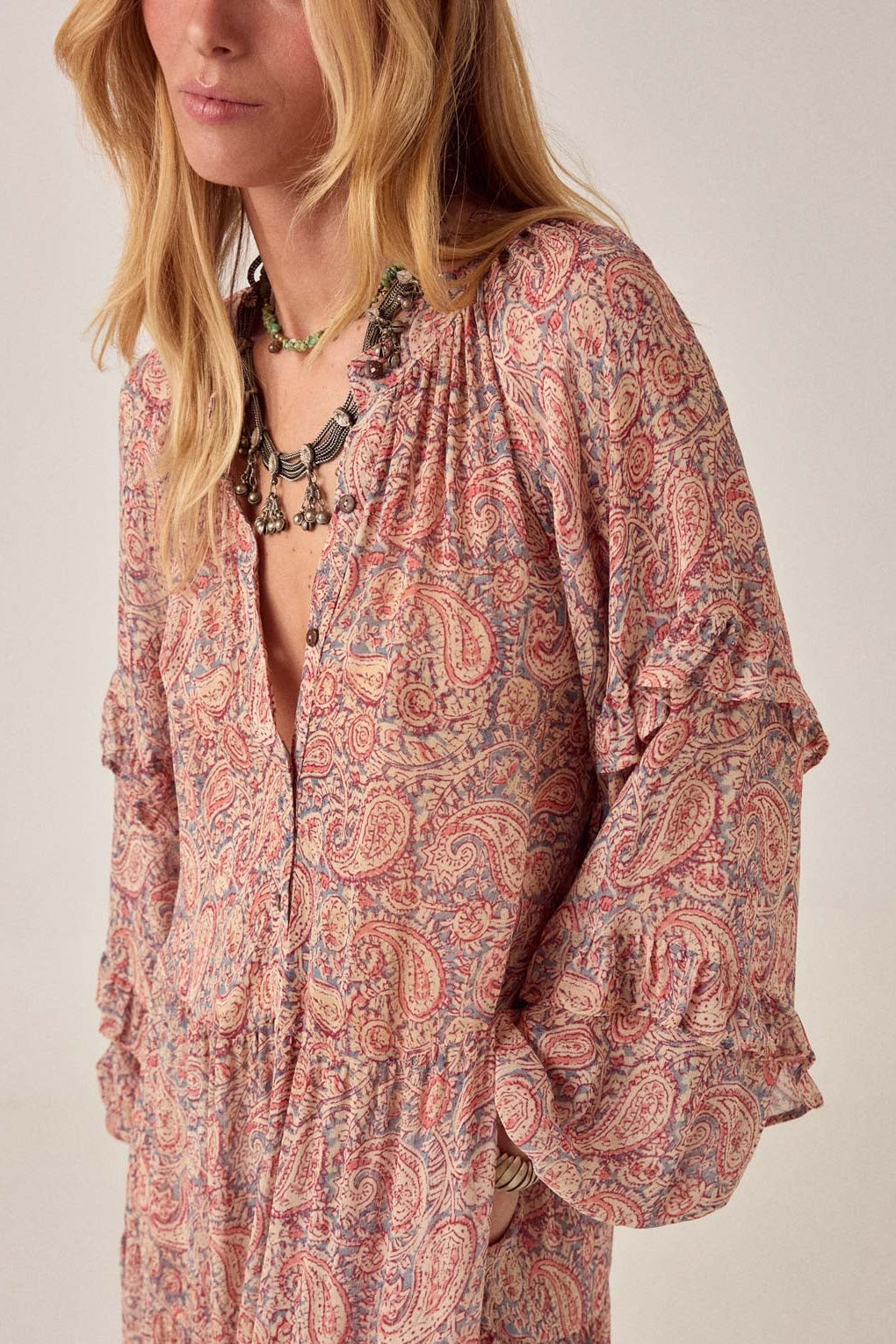 Maison Hotel Paquita Dress-Wild Dust