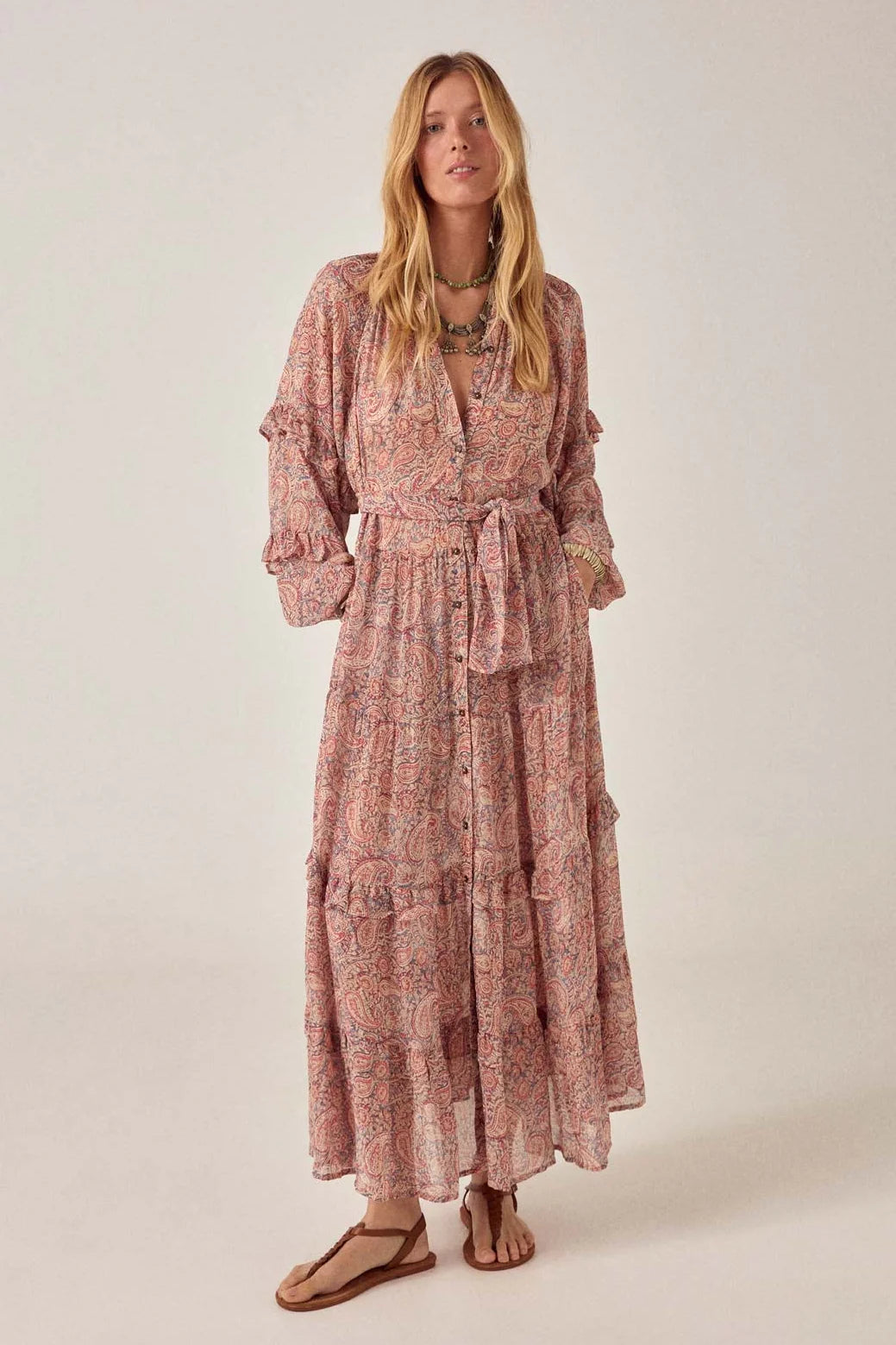 Maison Hotel Paquita Dress-Wild Dust