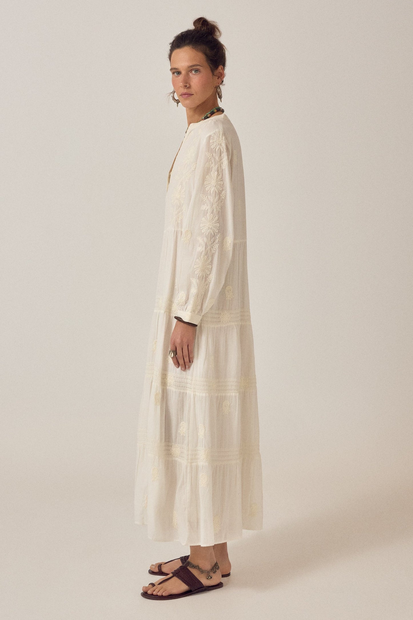 Maison Hotel Lala Dress-Off White