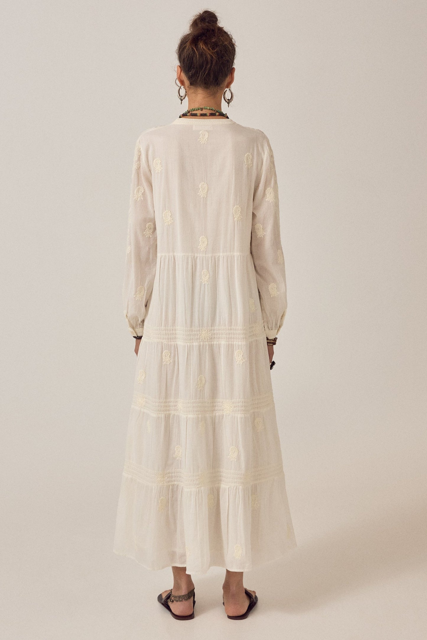Maison Hotel Lala Dress-Off White