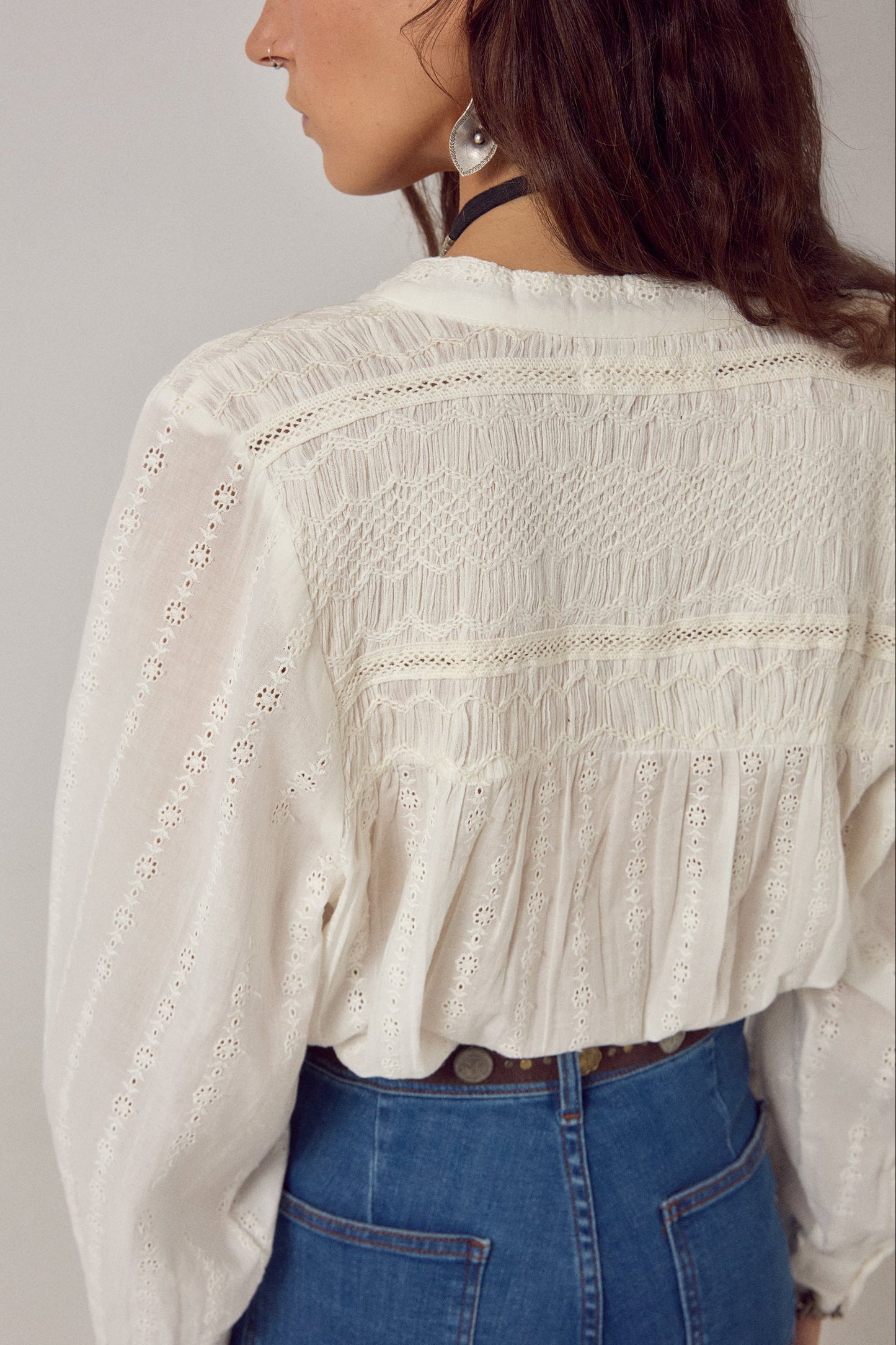 Maison Hotel Paoli Blouse -Sapore Di Sale Bianco