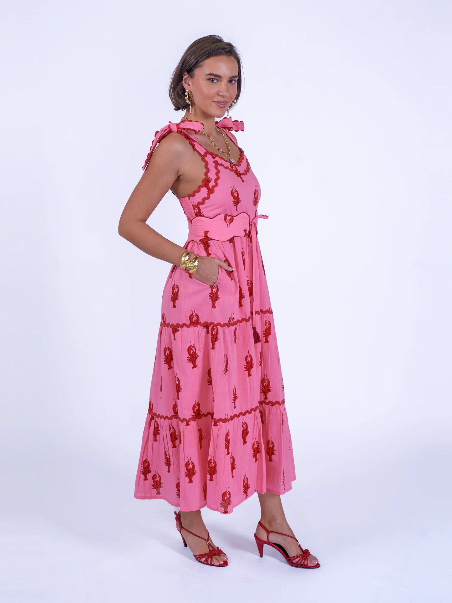 New Day Originals AMORE Dress in Lone Lobster