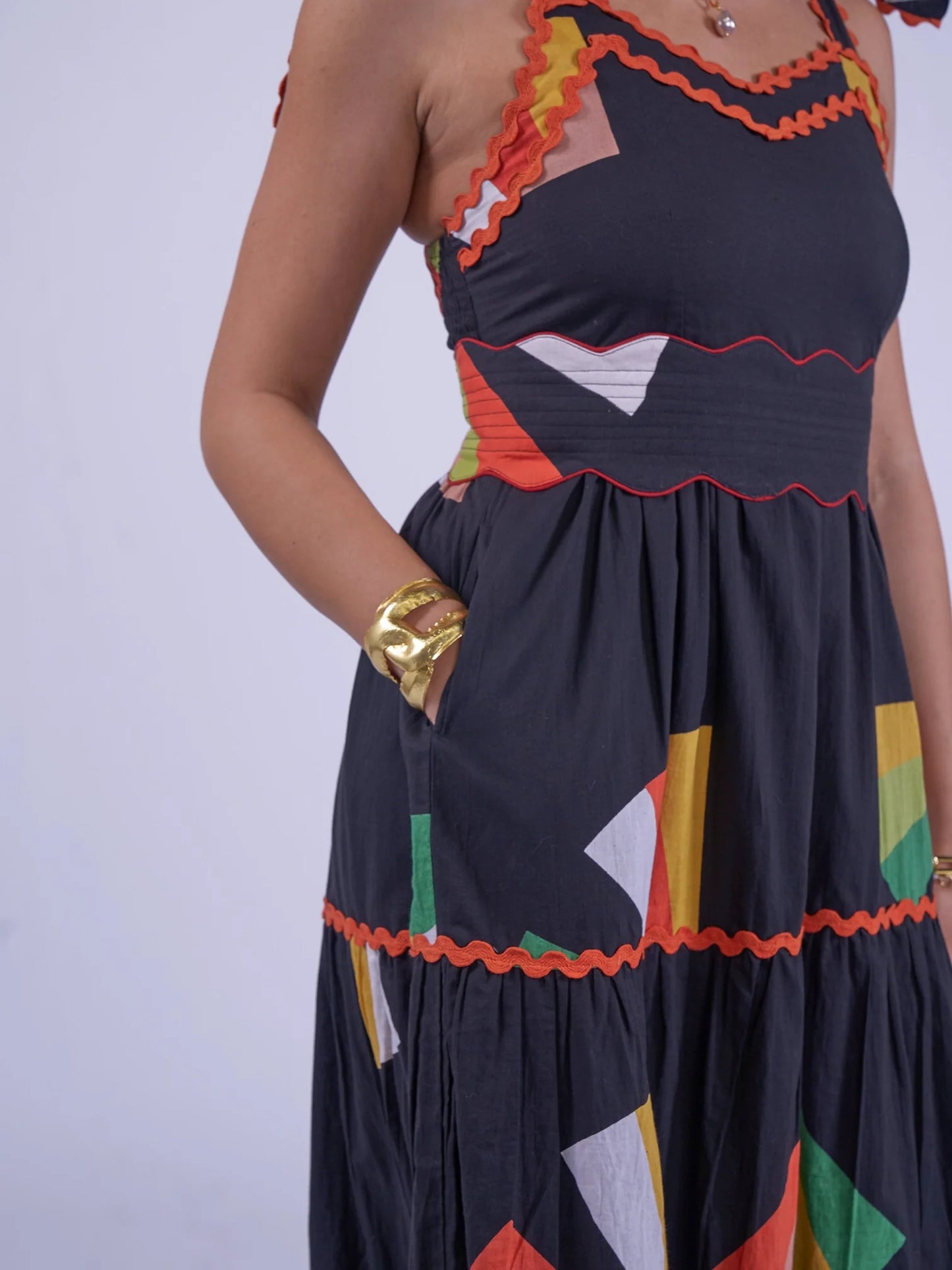 New Day Originals AMORE Dress in Japanese Fan