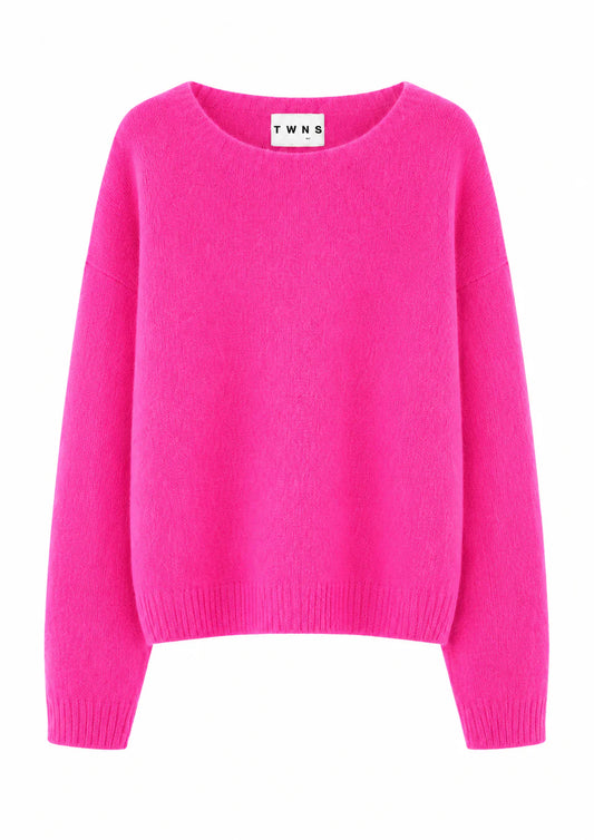 TWNS Sanibel Sweater - Neon Pink