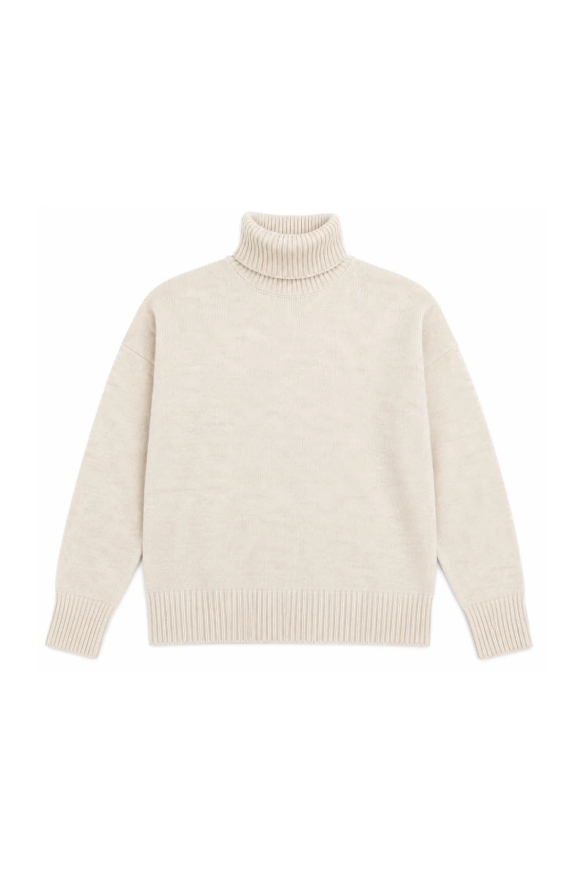 TWNS Greeley Jumper- mottled beige