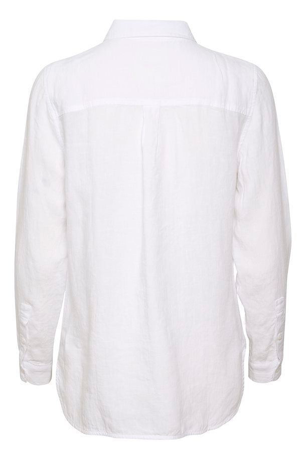 Part Two Kivas Linen Shirt White