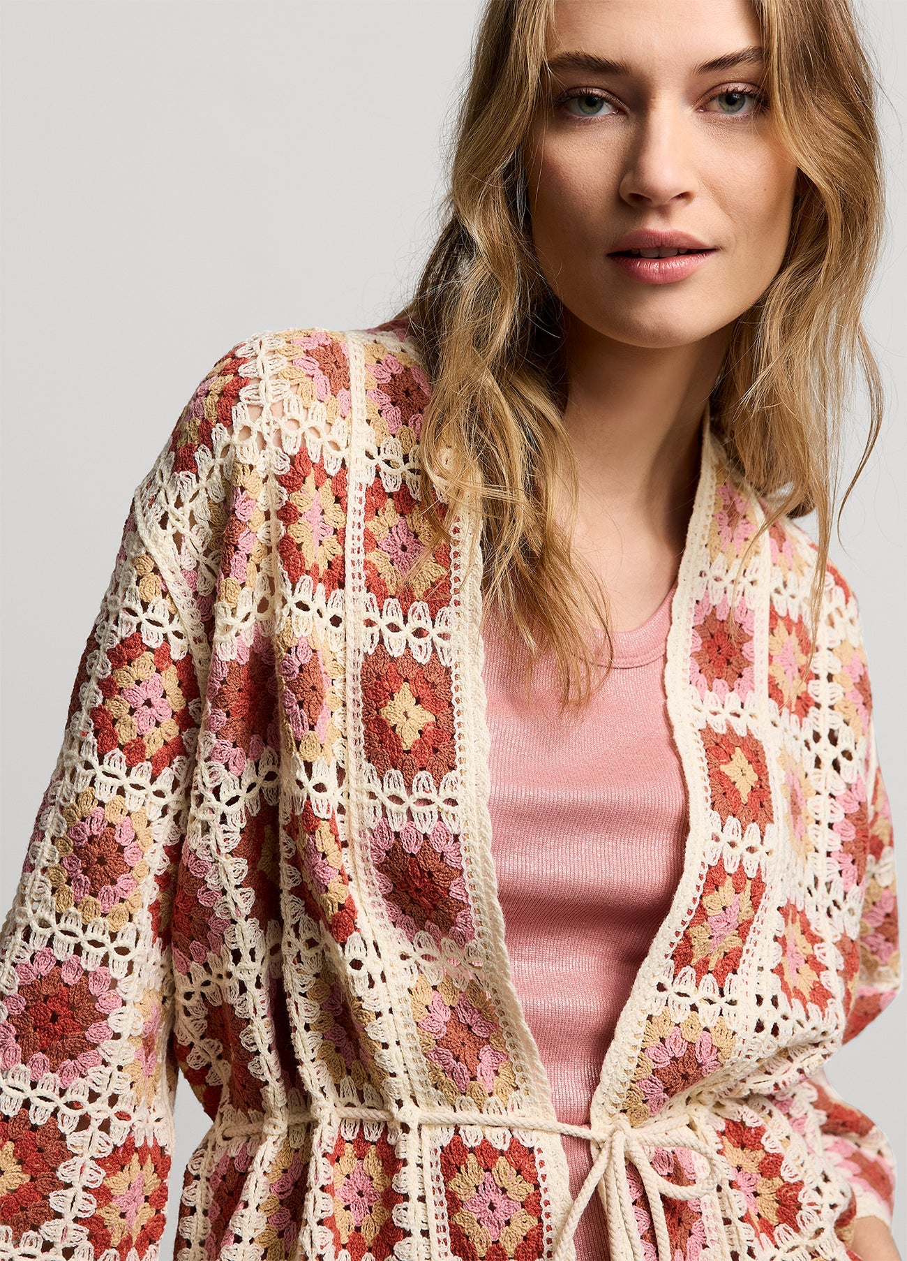 Summum Kimono Style Crochet jacket