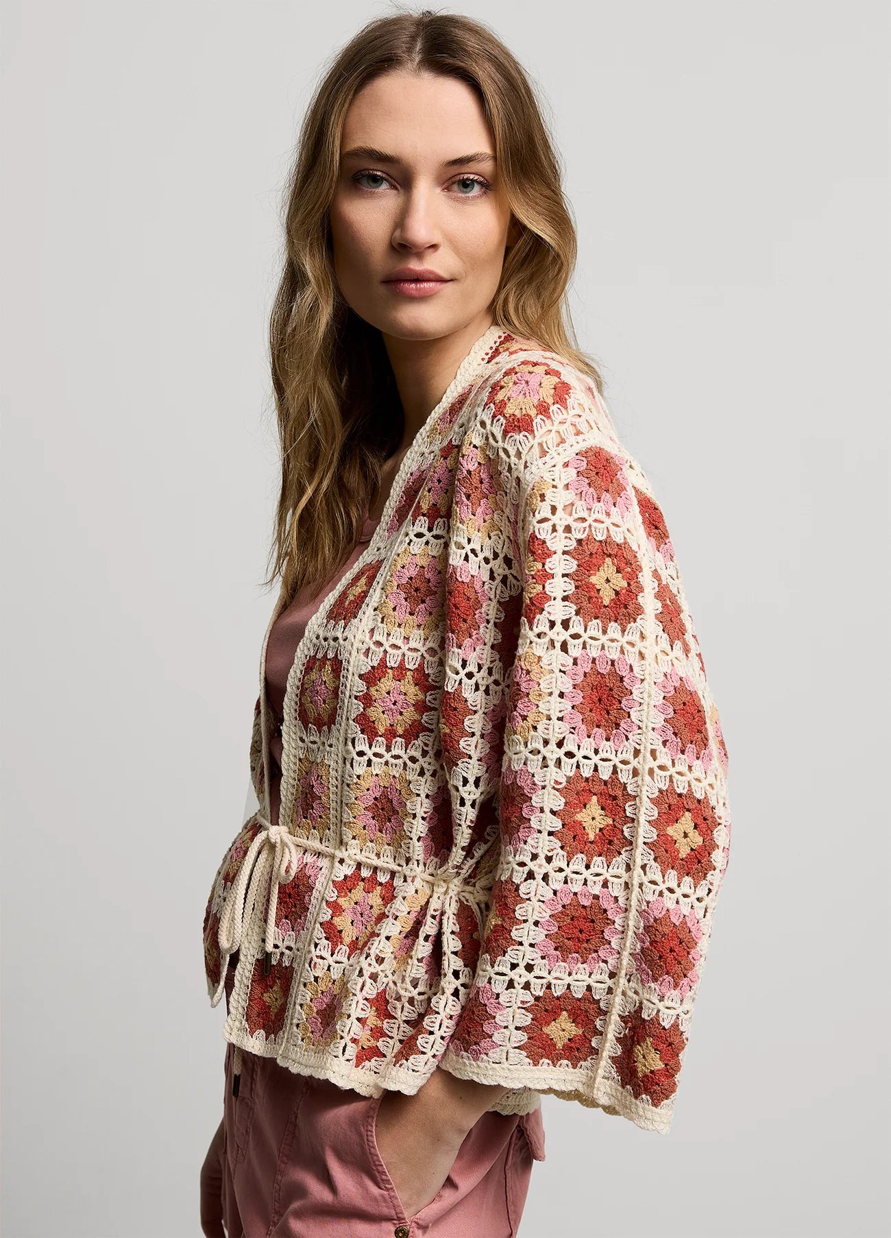 Summum Kimono Style Crochet jacket