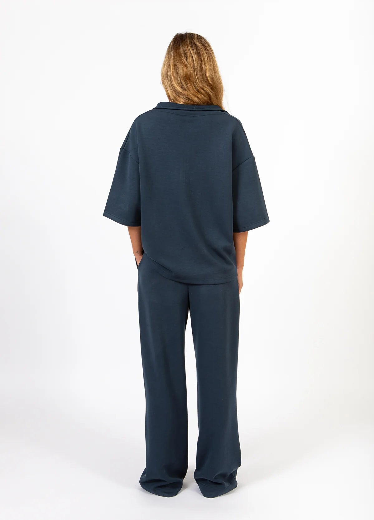 CC Heart Billie Zip Tee-Navy