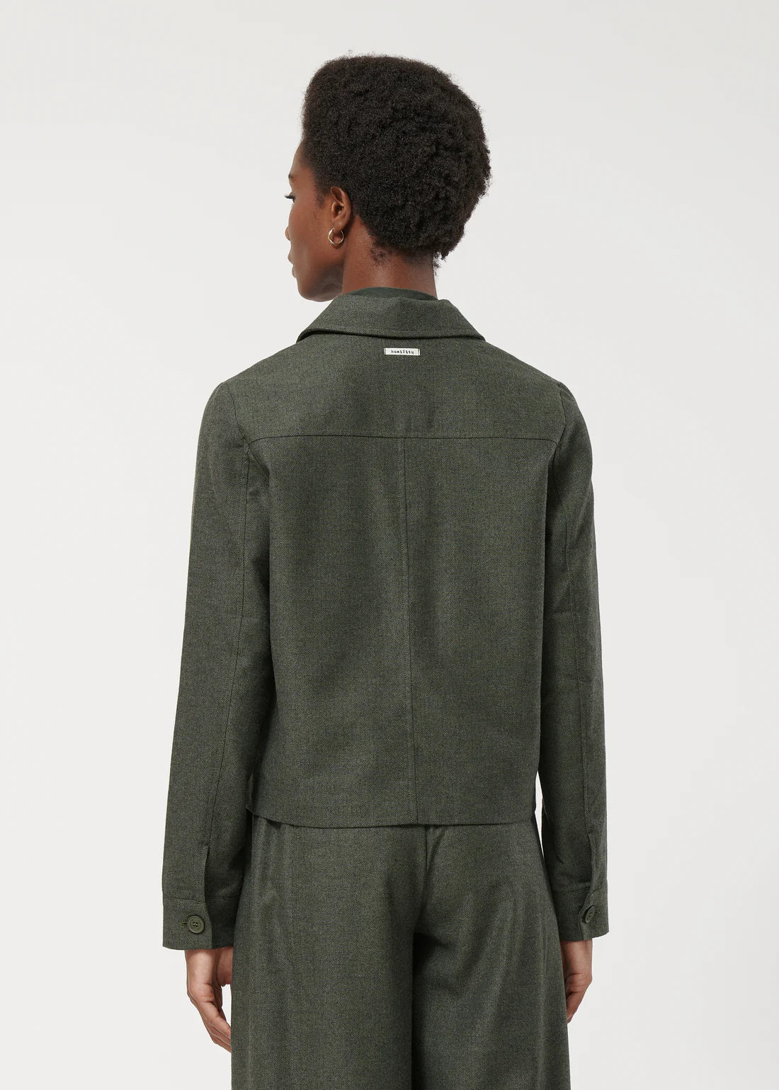 Humility Khaki  Flannel Worker Jacket