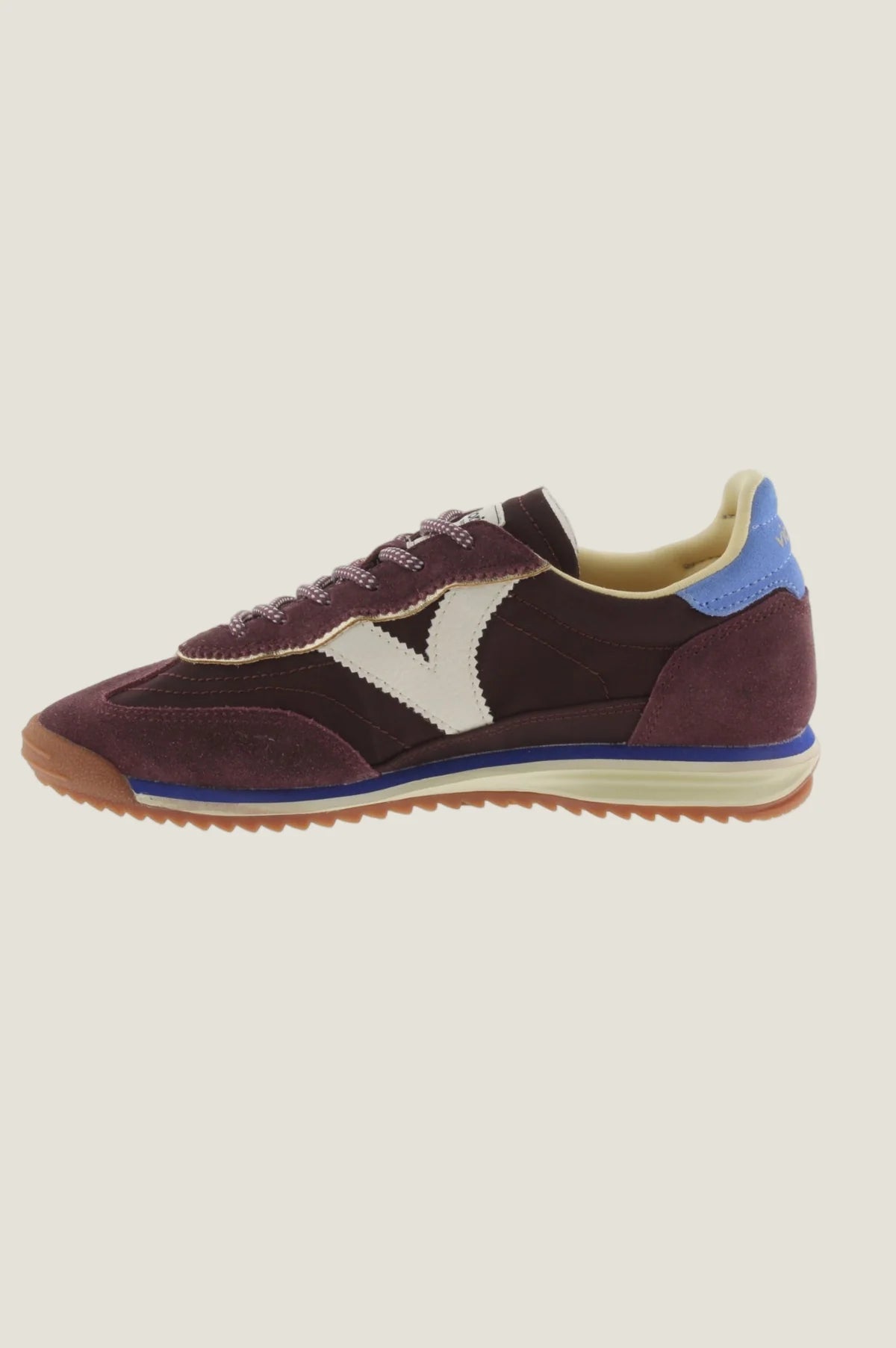 Victoria Saturno Burgundy Trainers