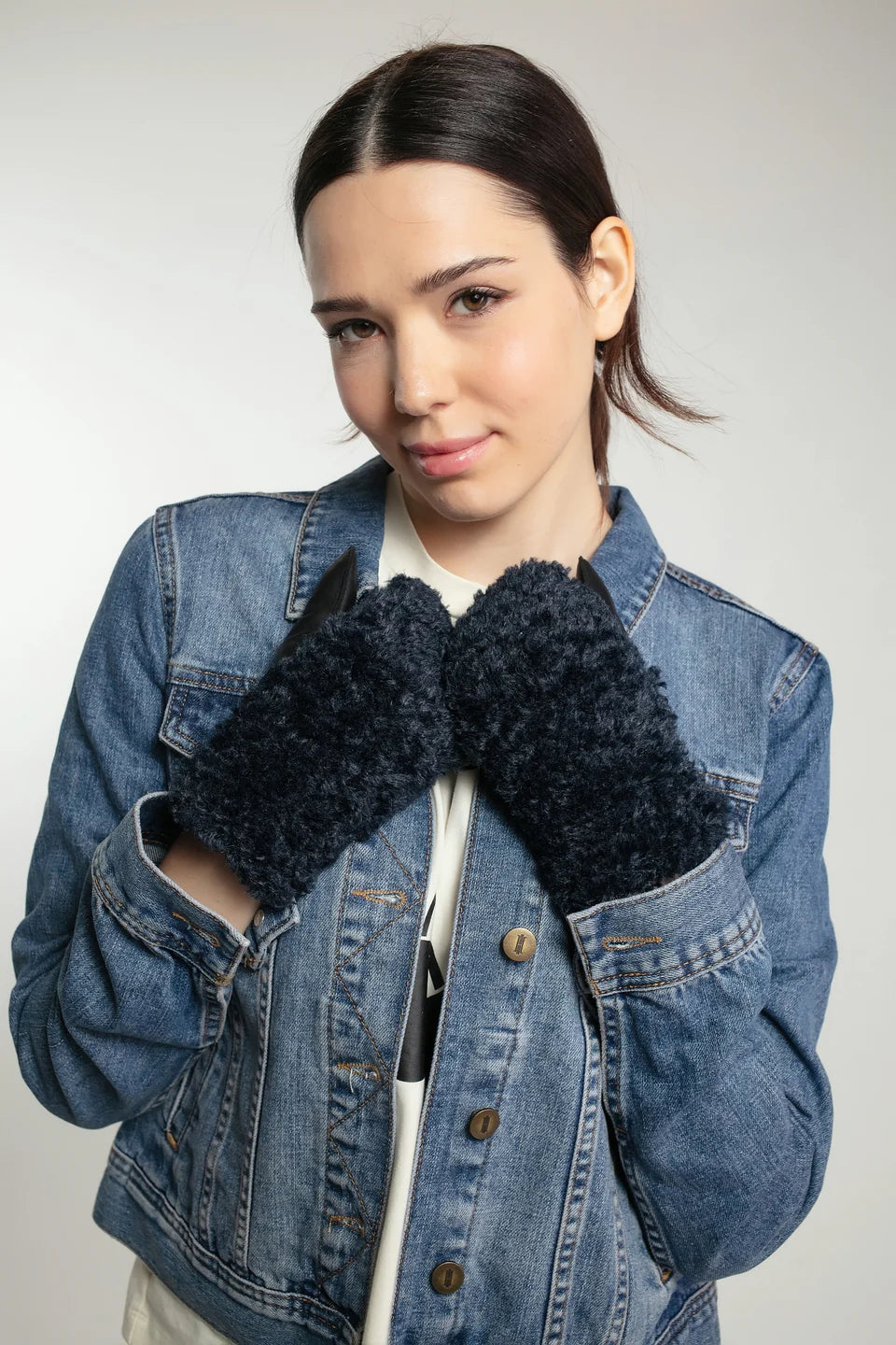 Nooki Roma Mittens-Blue