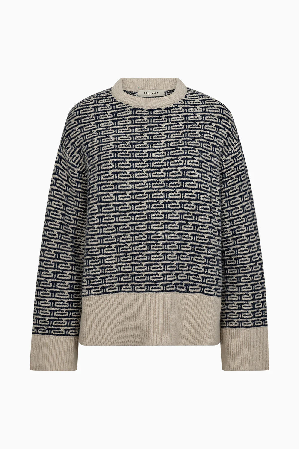 Pieszak Talia Knit Pullover-Midnight Navy