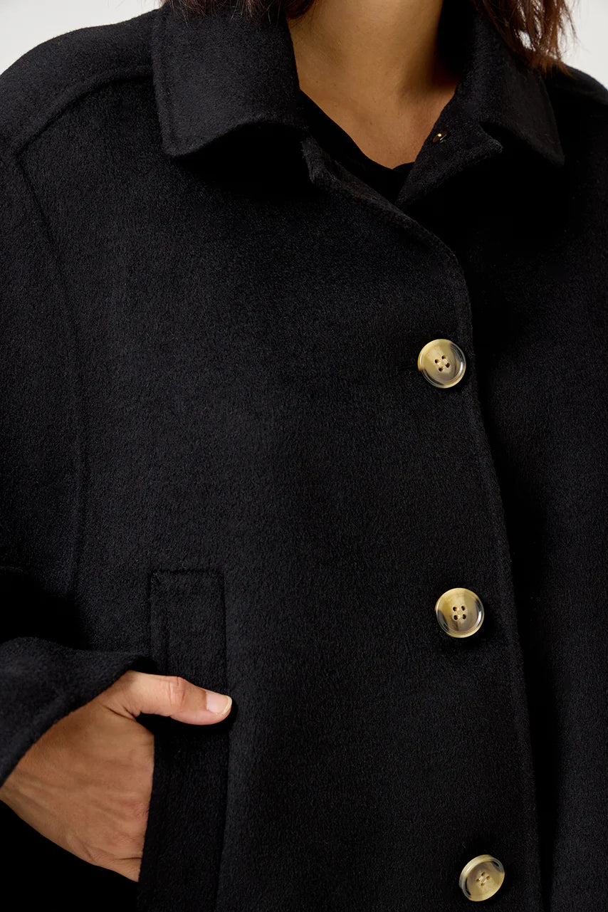 Five Mayan Short Coat-Night