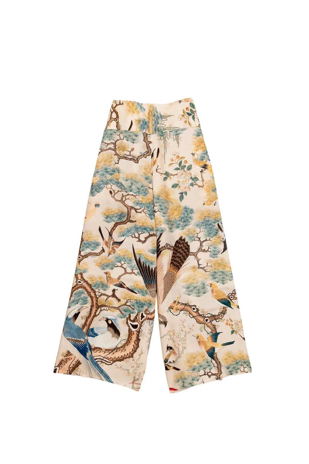 One Hundred Stars Hummingbird Nude Palazzo Pants