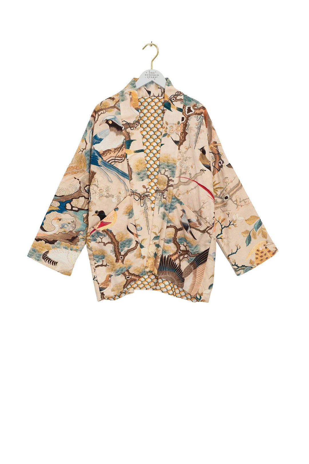 One Hundred Stars Hummingbird Nude Pocket Jacket