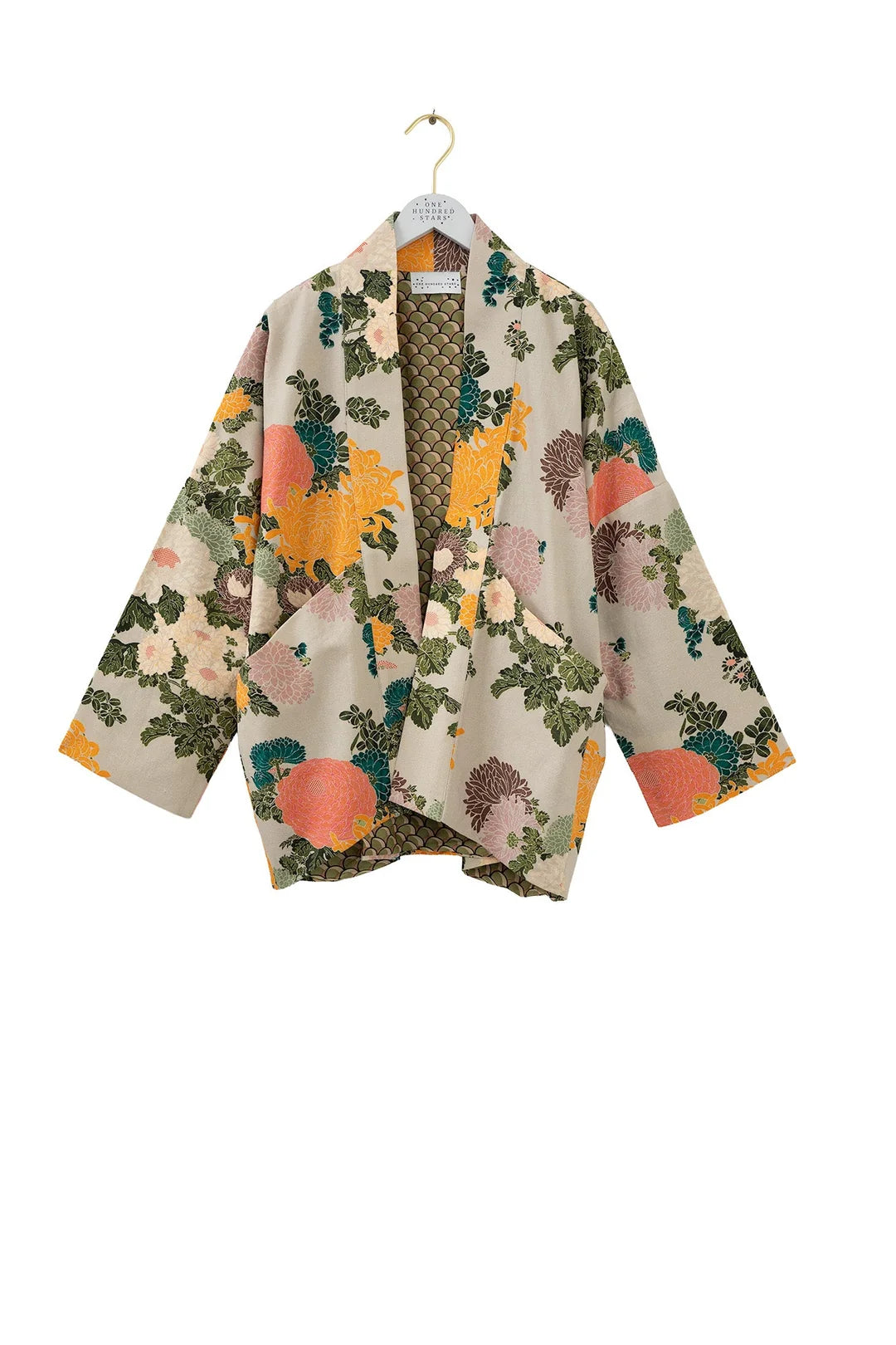 One Hundred Stars Jacquard Putty Pocket Jacket
