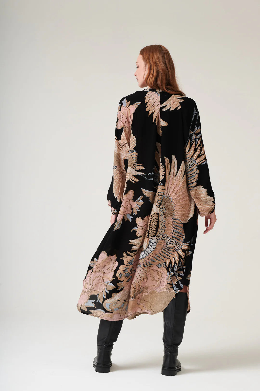 One Hundred Stars Crane Black Darcy Dress