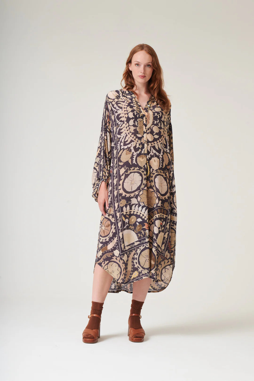 One Hundred Stars Susani Charcoal Darcy Dress