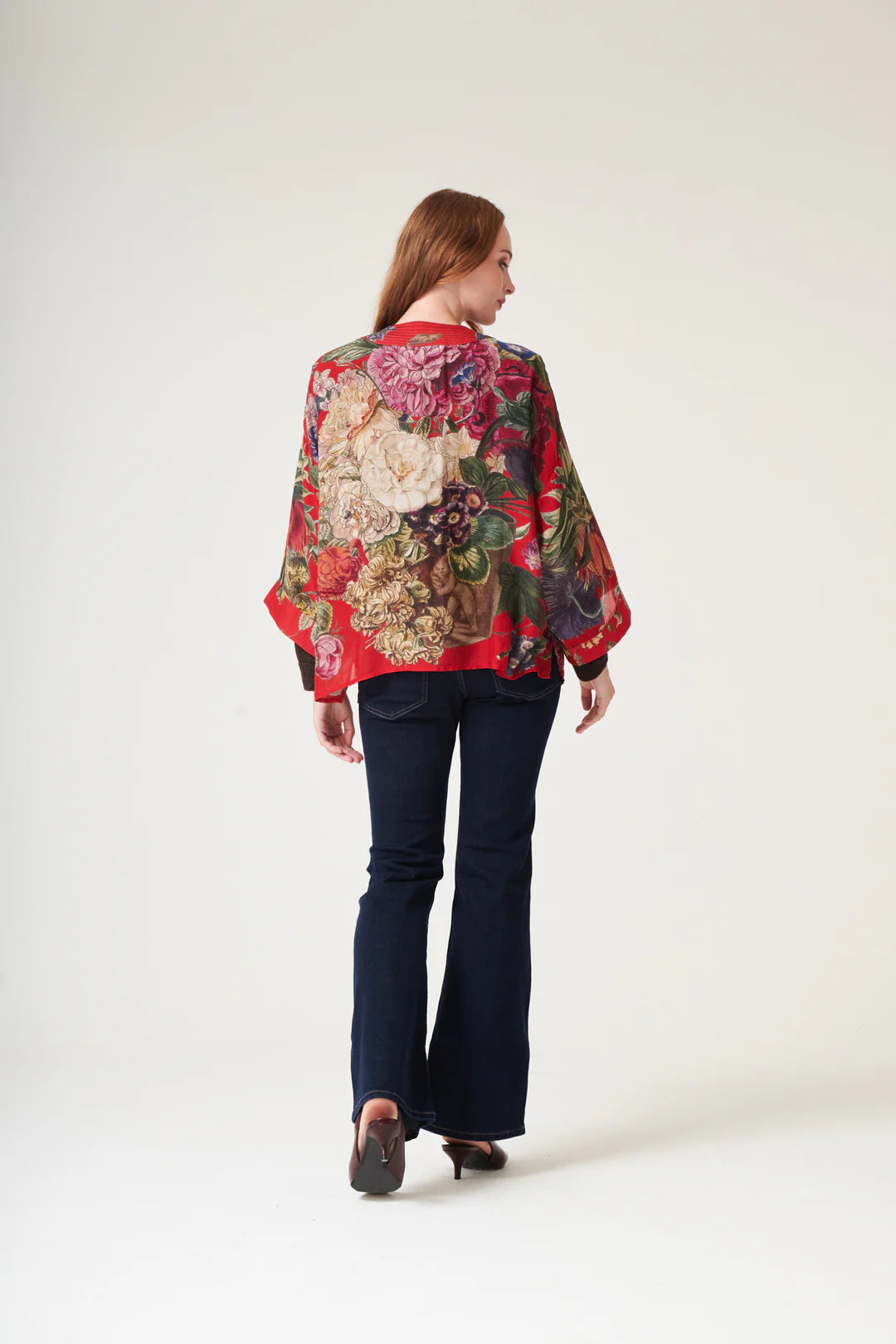 One Hundred Stars Primula Berry Kimono