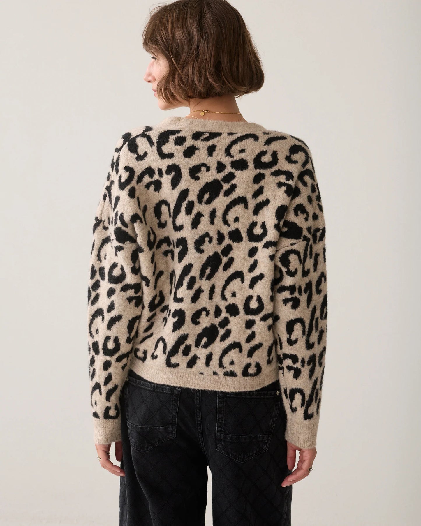 Summum Leopard Cardigan