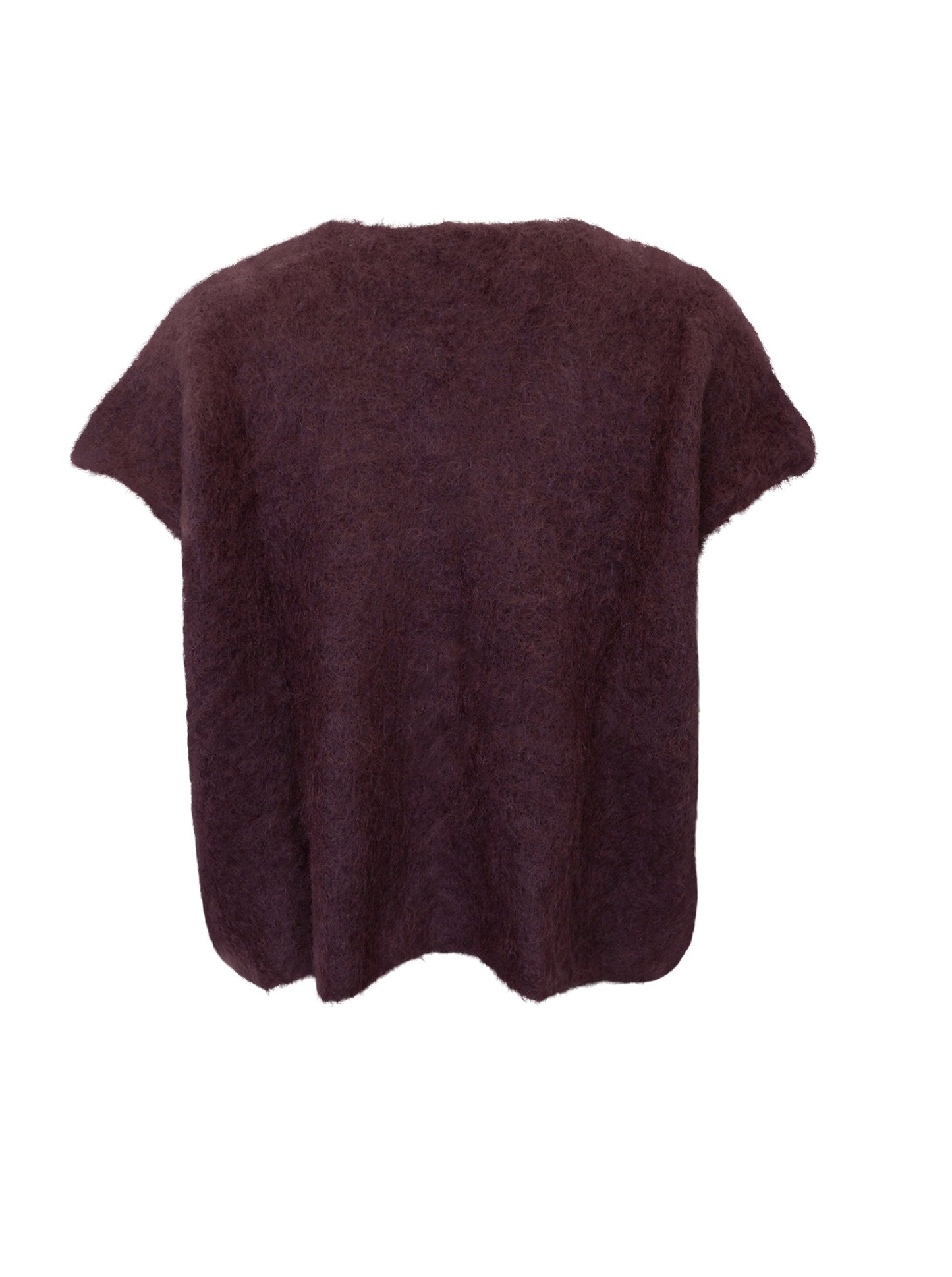 Black Colour Bjoerk Knitted Vest-Coffee