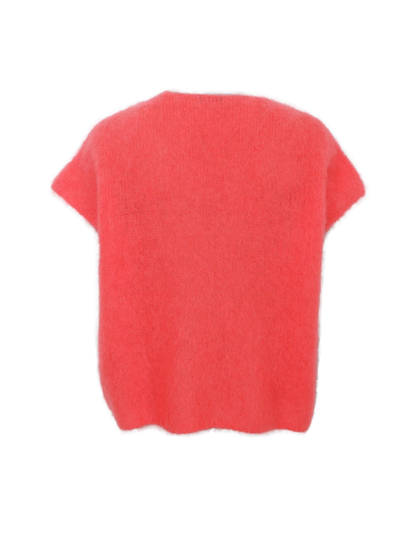 Black Colour Bjoerk Knitted Vest-Coral