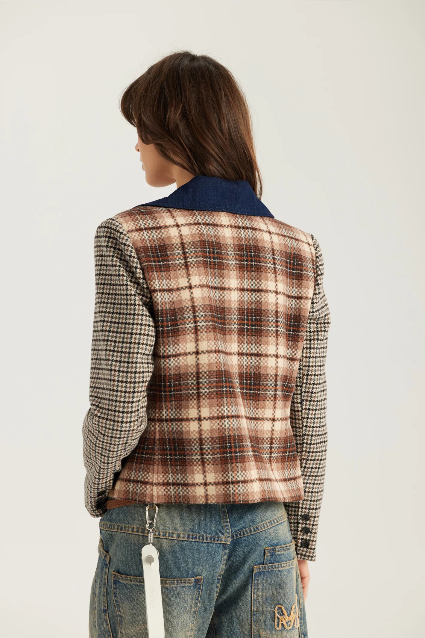 Me369 Daphne Velvet Double Breasted Jacket