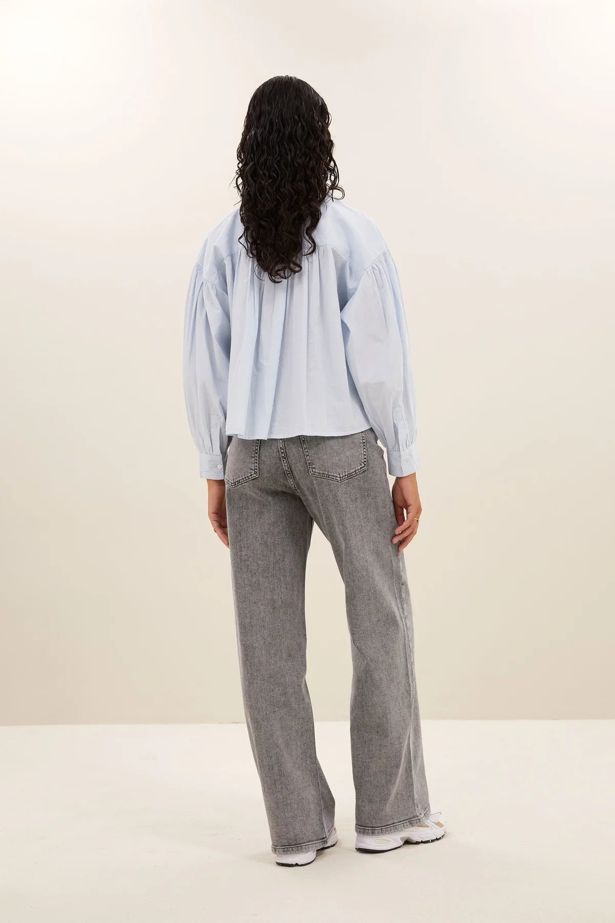 by_bar Sarah Short Chambray Blouse