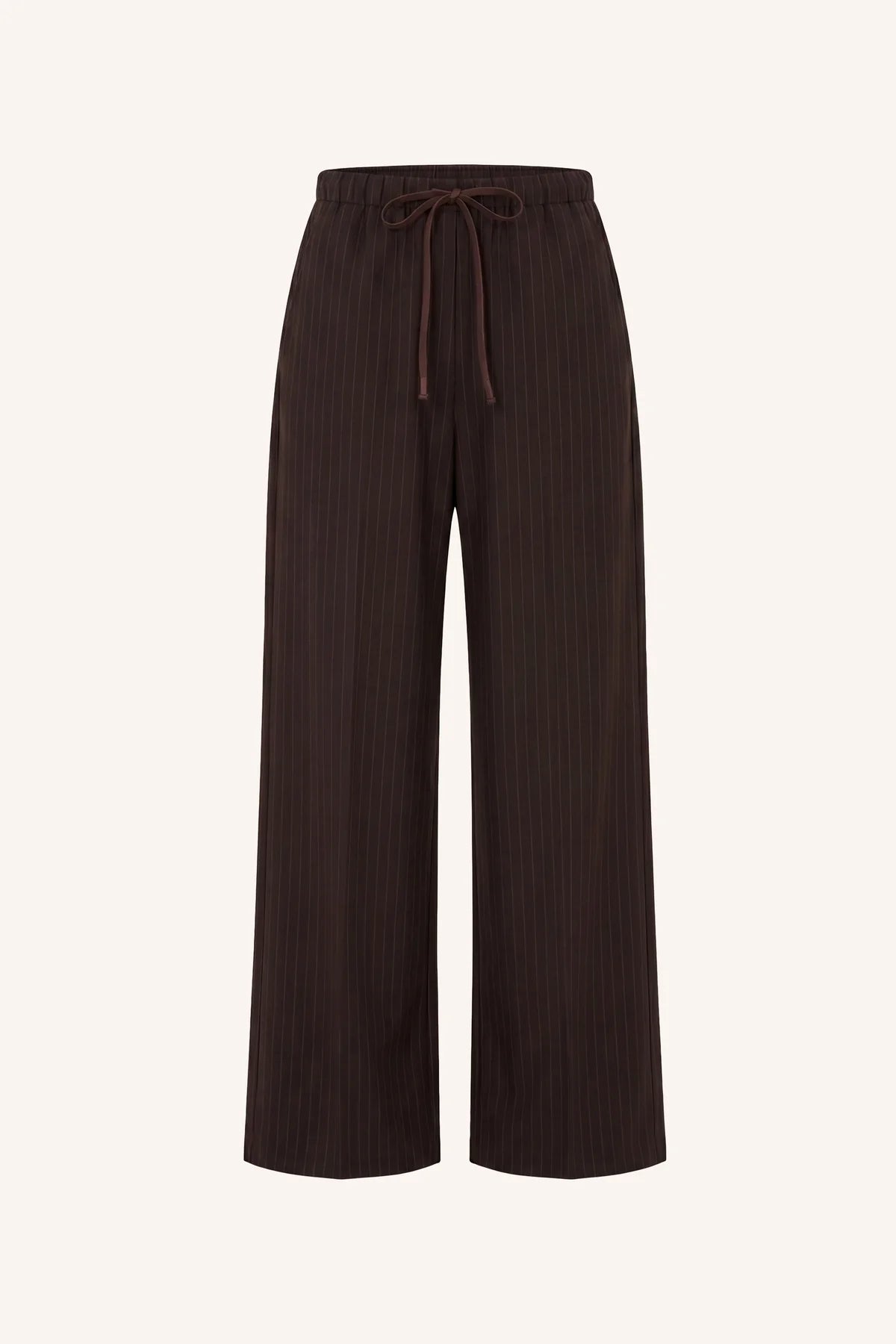by_bay Pelle Pinstripe Pants-Brown