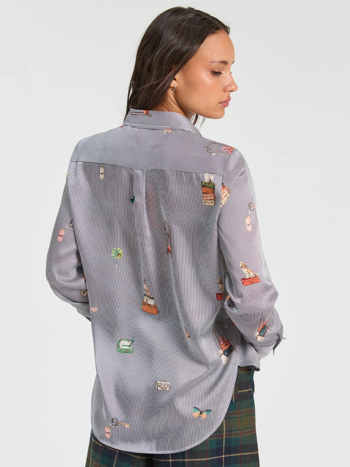 Vilagallo Pinstripe Hotel Shirt