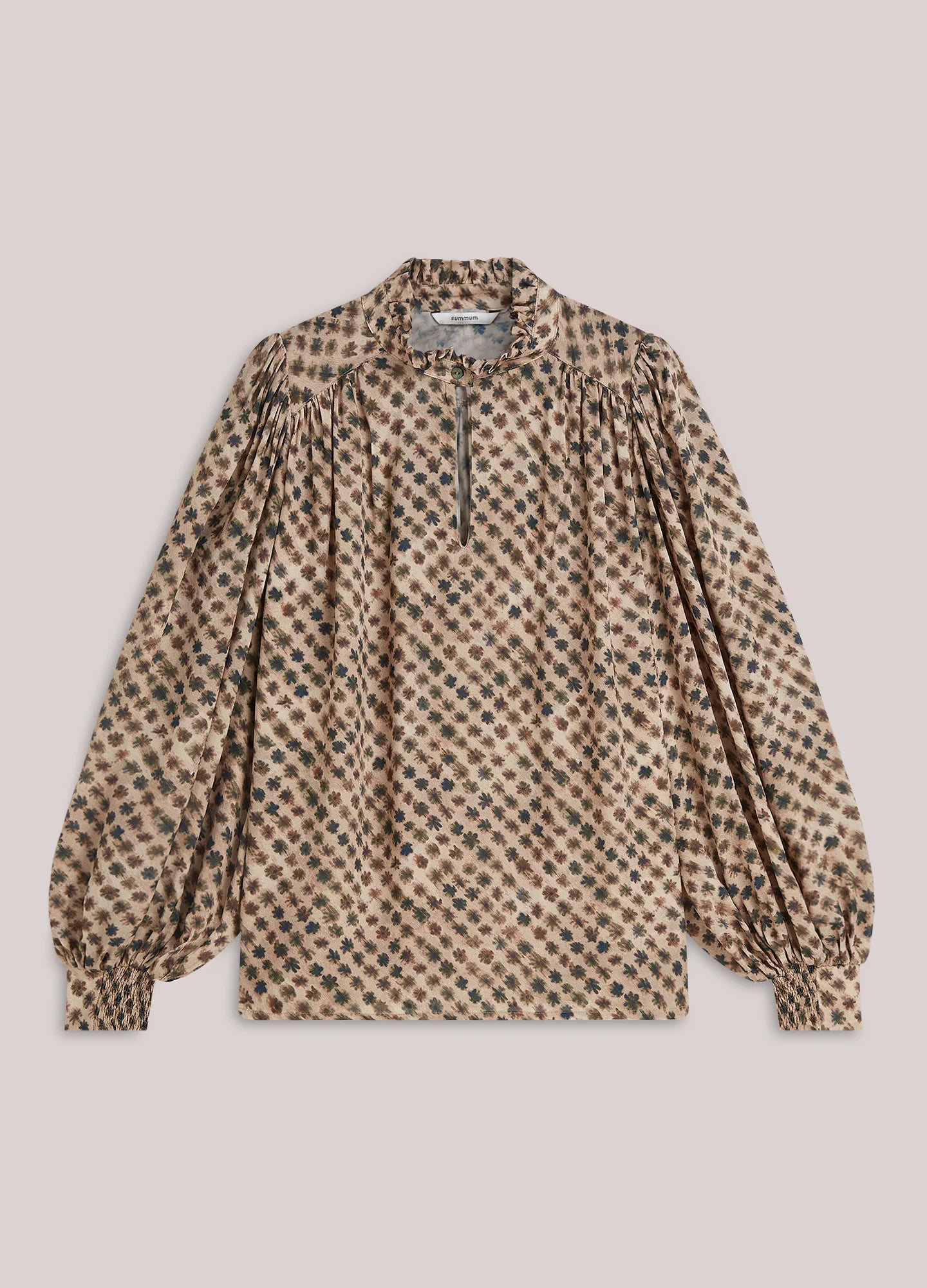 Summum Blurred Print Top