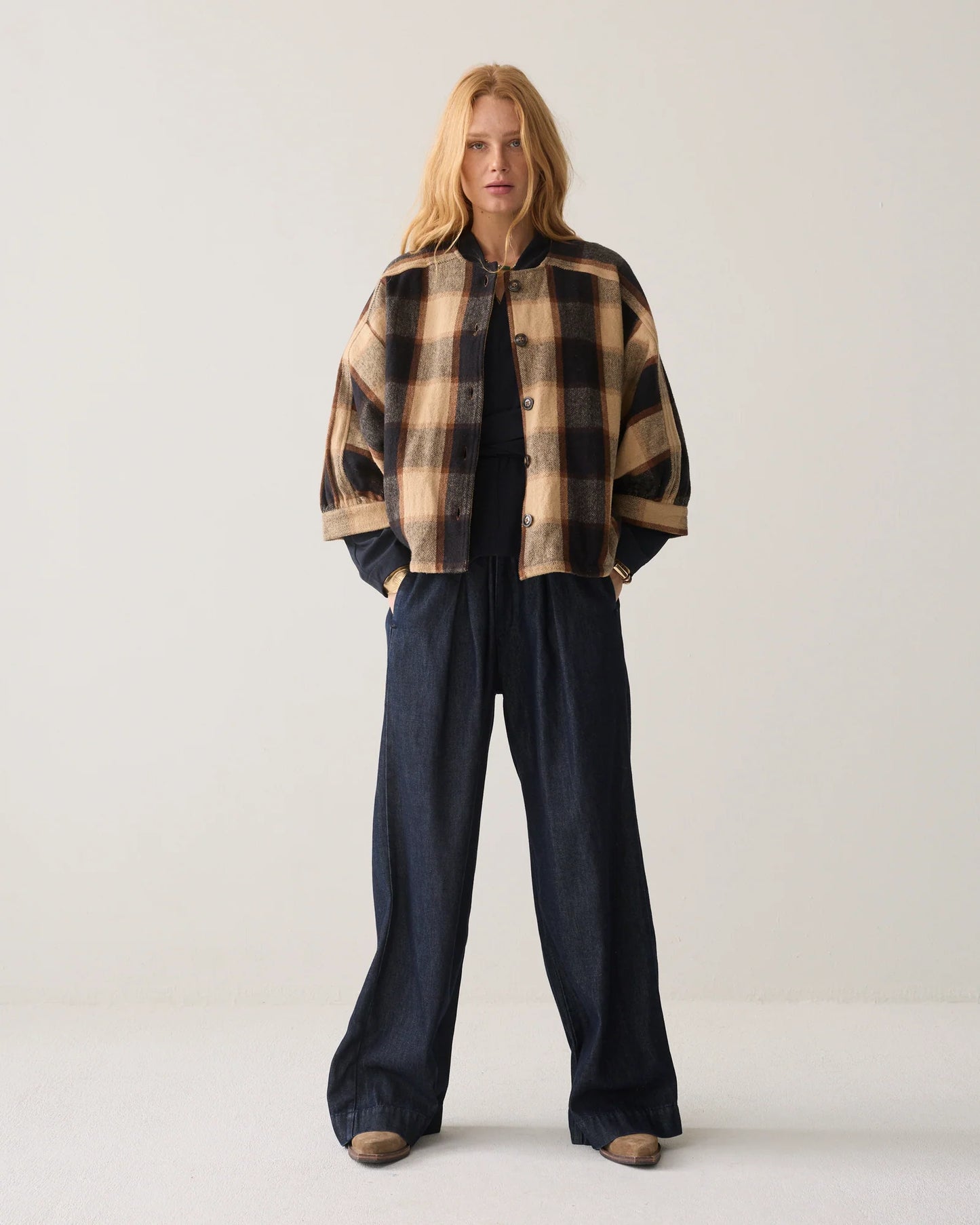 Summum Check Jacket