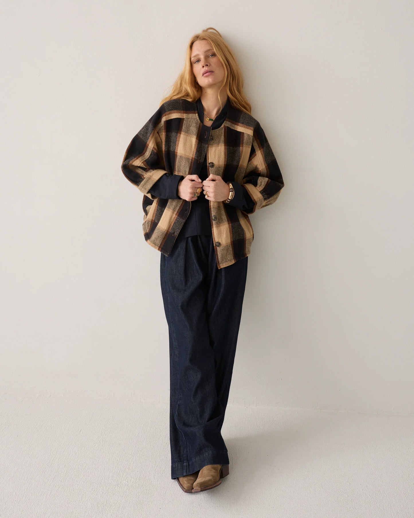 Summum Check Jacket