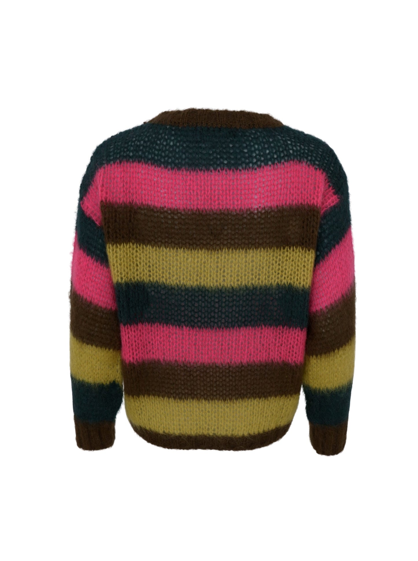 Black Colour Marty Striped Jumper