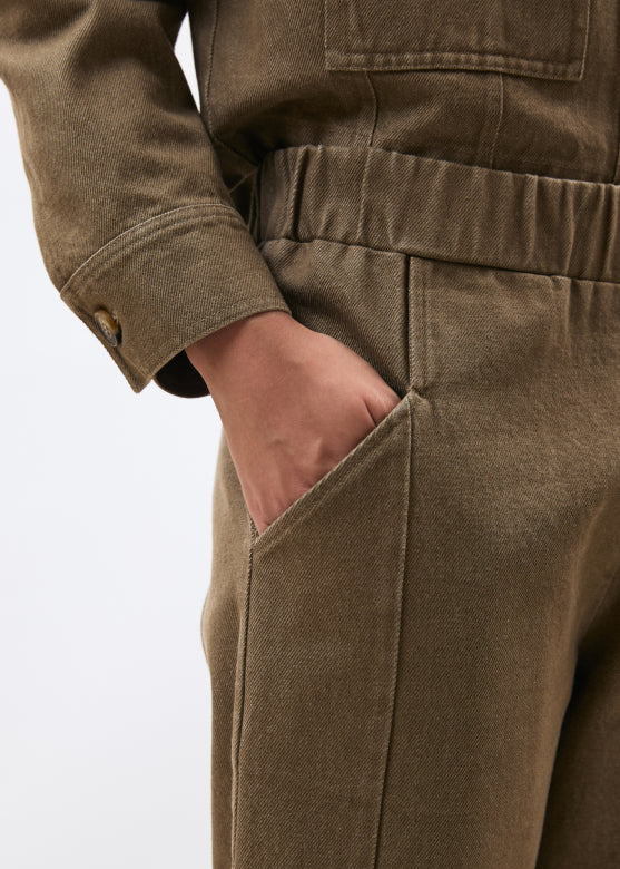 Humility Komori Trousers-Sienna