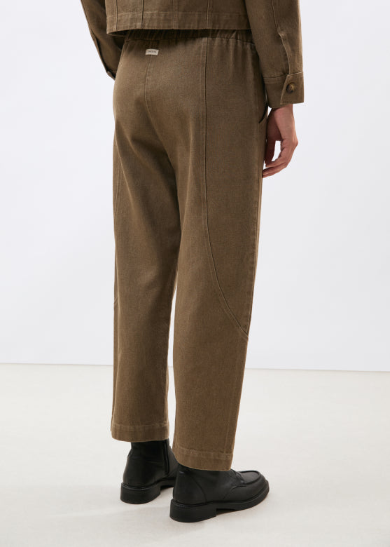Humility Komori Trousers-Sienna