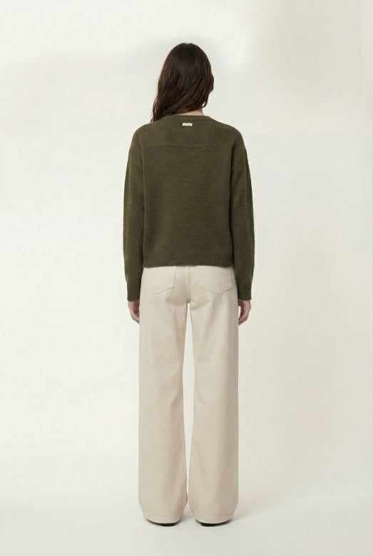Humility Kinkata Sweater-Khaki